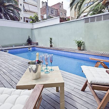 My Space Barcelona Gracia Pool Terrace Bagian luar foto